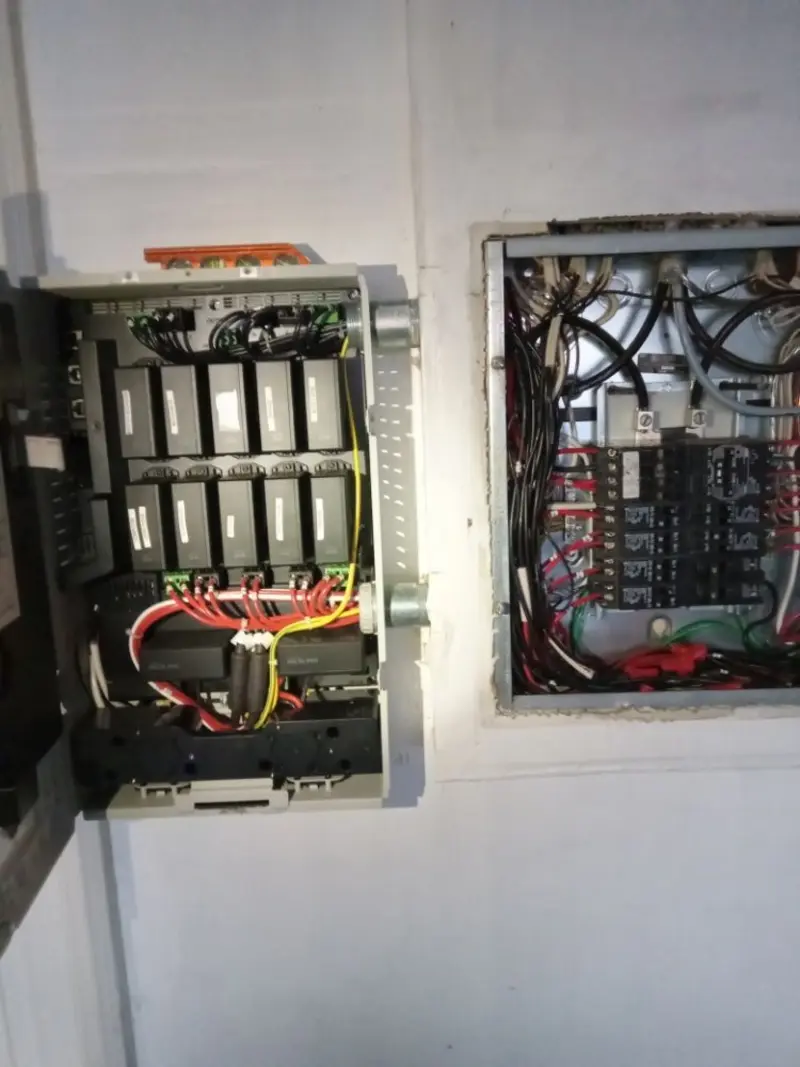 Electrical panel upgrade completed for Indoor Lighting Installation in Larchmont